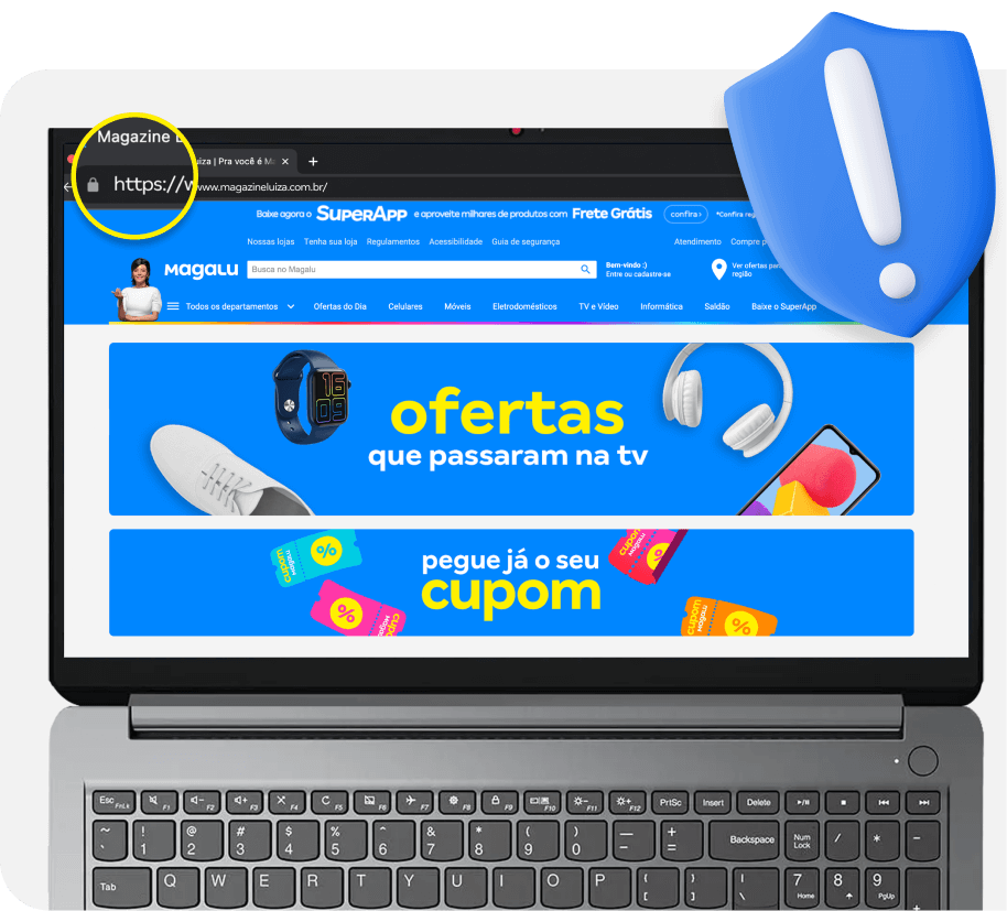 Portal da Segurança e Privacidade Magalu